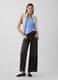 Tank top in cotone elasticizzato con logo GAP_2