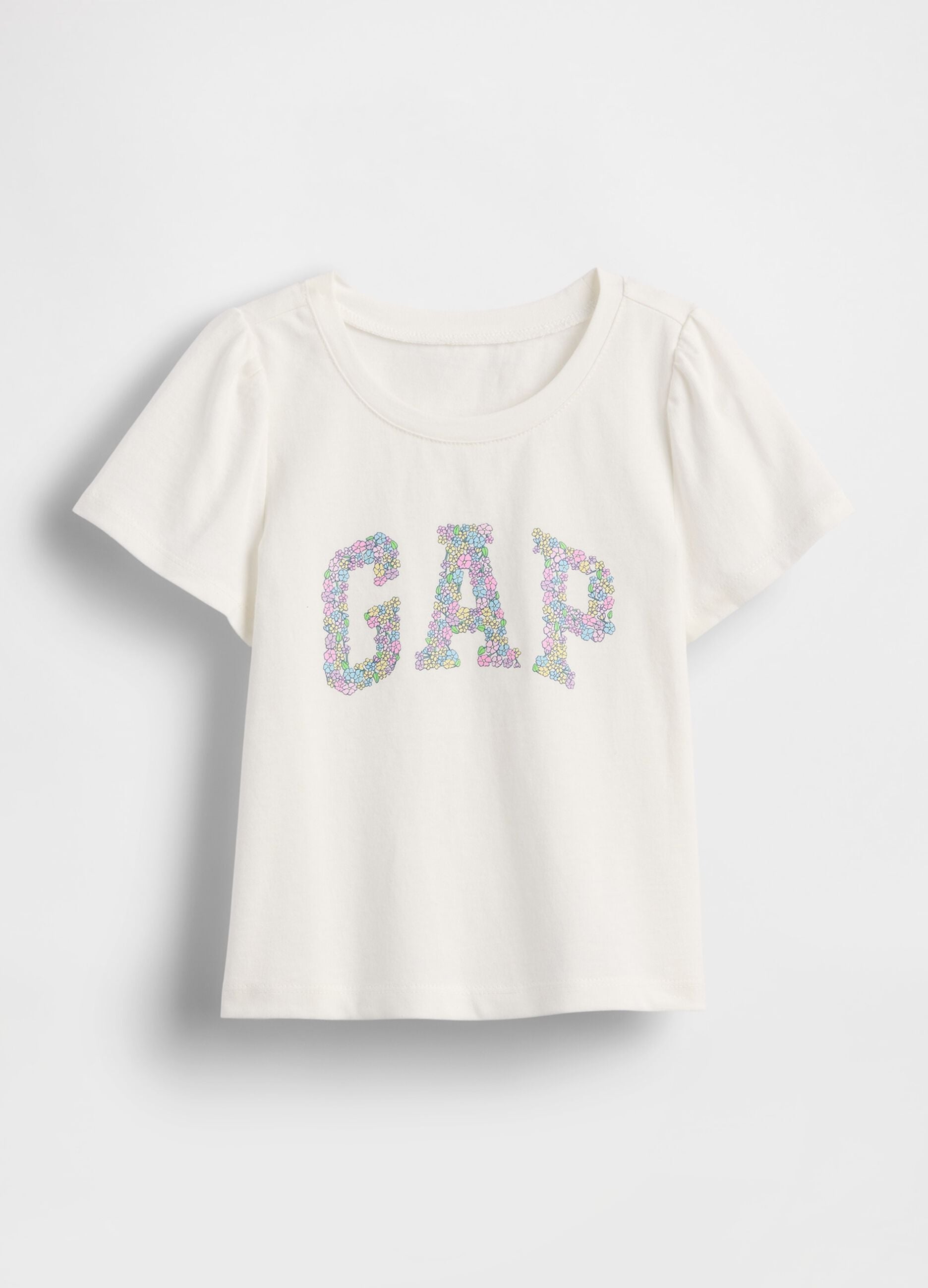 T-shirt in puro cotone con logo GAP
