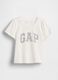 T-shirt in puro cotone con logo GAP_0