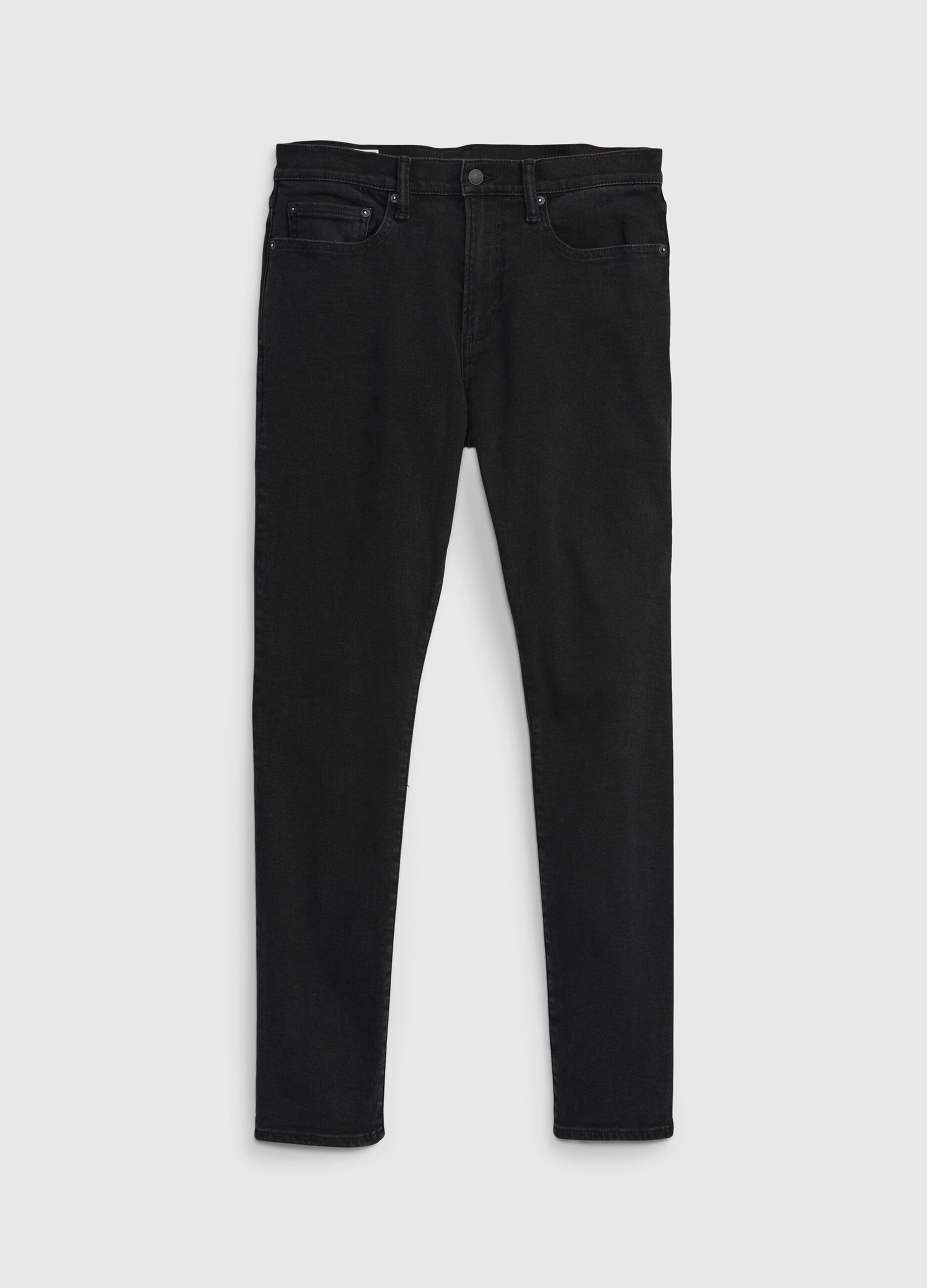 Jeans skinny fit stretch Nero GAP Italia