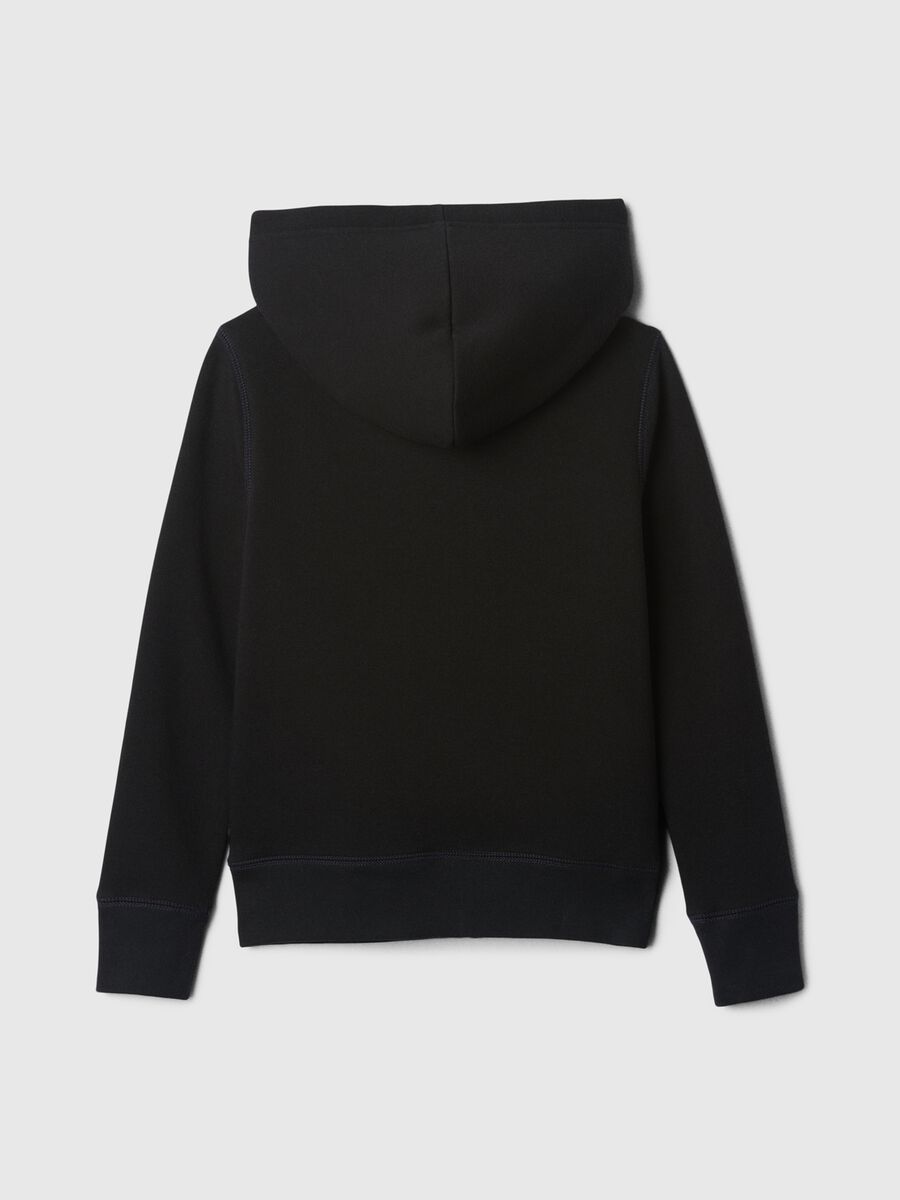 Full-zip con cappuccio interno in sherpa  Bambina_1