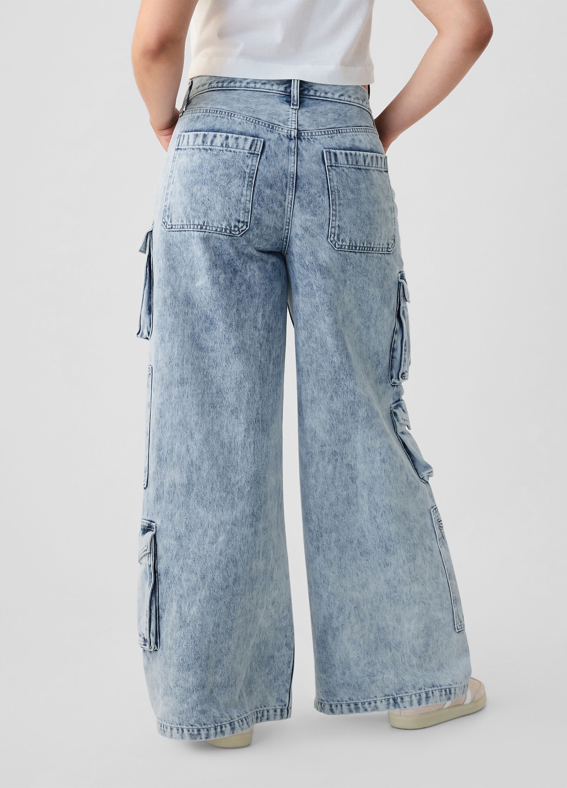 Jeans cargo baggy fit multitasche_4