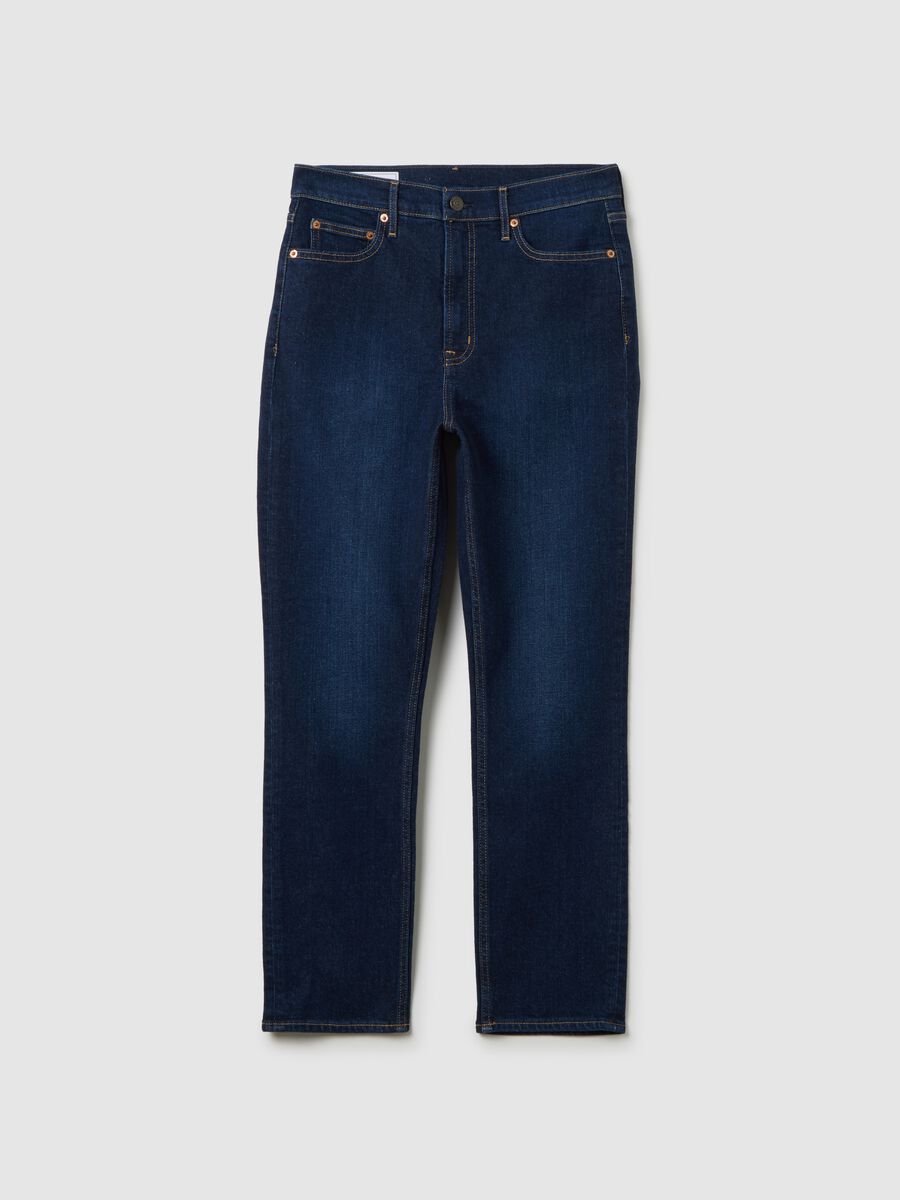 Slim-fit ankle jeans Woman_4