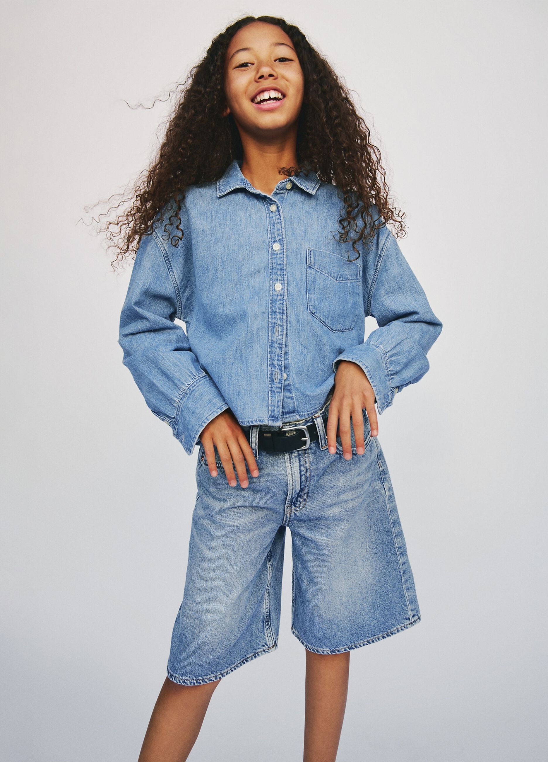 Shorts in denim_3