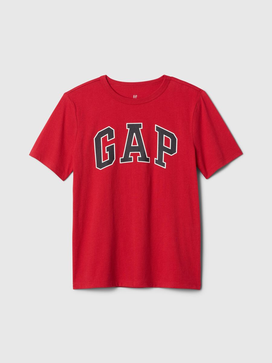 T-shirt rossa a maniche corte GAP Kids Bambino_0
