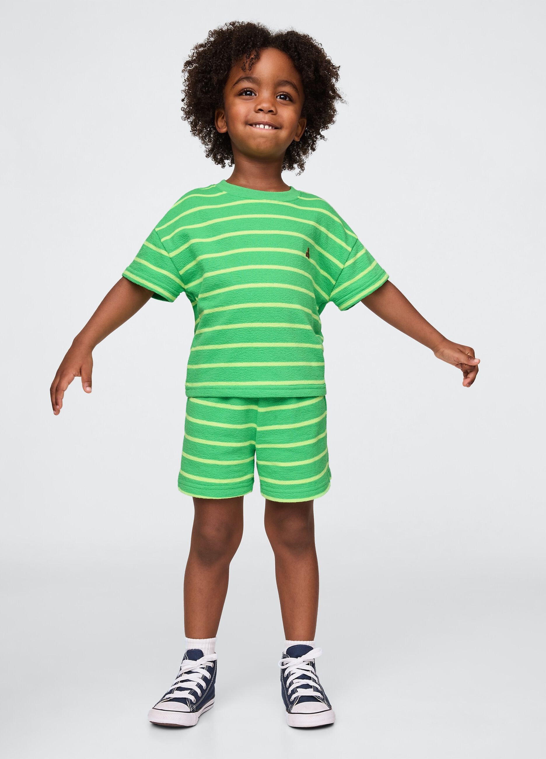 Set verde rigato GAP Kids