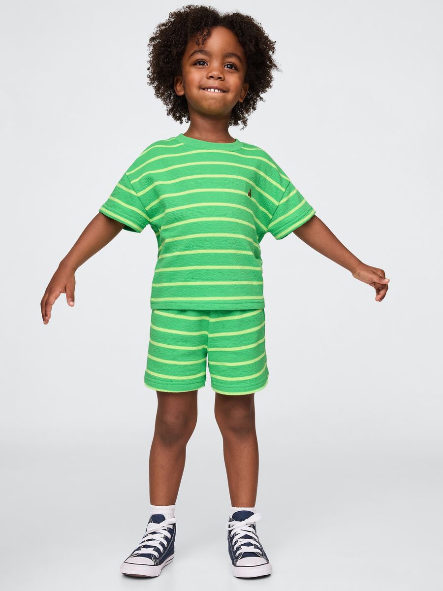 Set verde rigato GAP Kids Bimbo_0