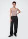 Gap Black Wide Leg Denim Trousers_3