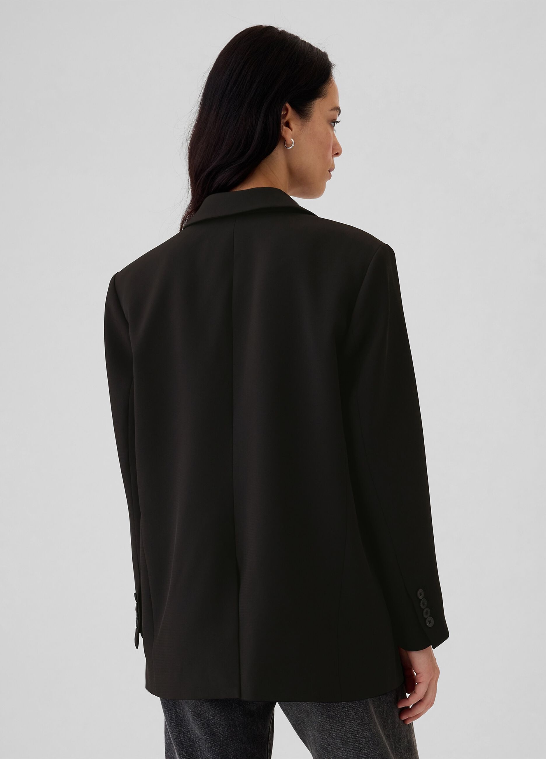 Blazer monopetto tinta unita_2