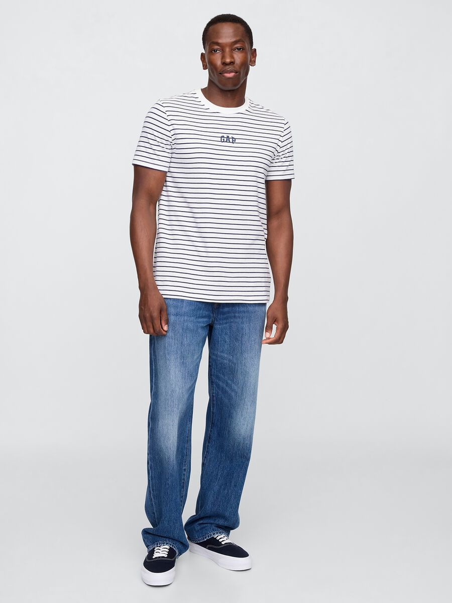 T-shirt a righe Uomo_1