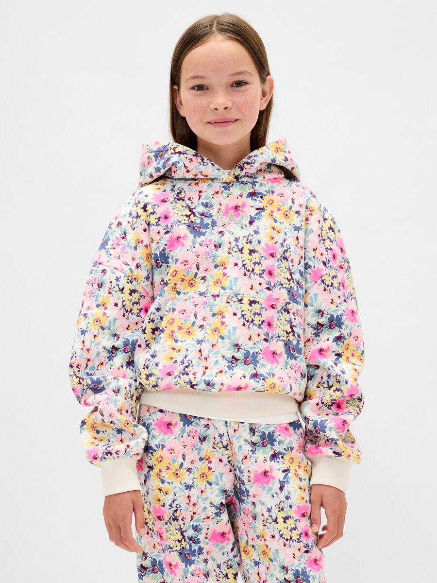 Felpa multicolor in cotone per bambina Bambina_0