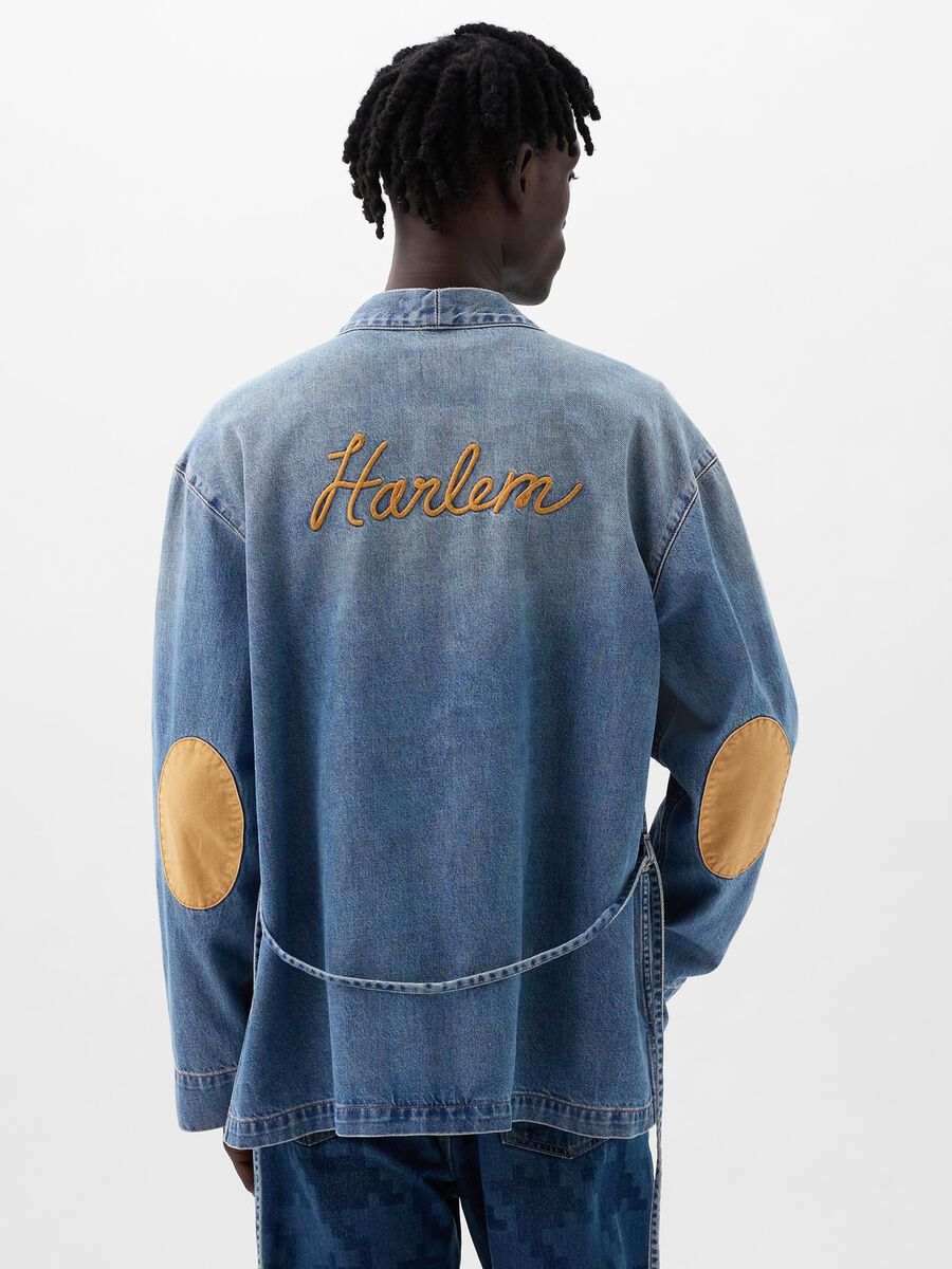 DAP x GAP kimono in organic cotton denim Unisex_4