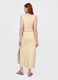 Long beige skirt in linen and viscose_1