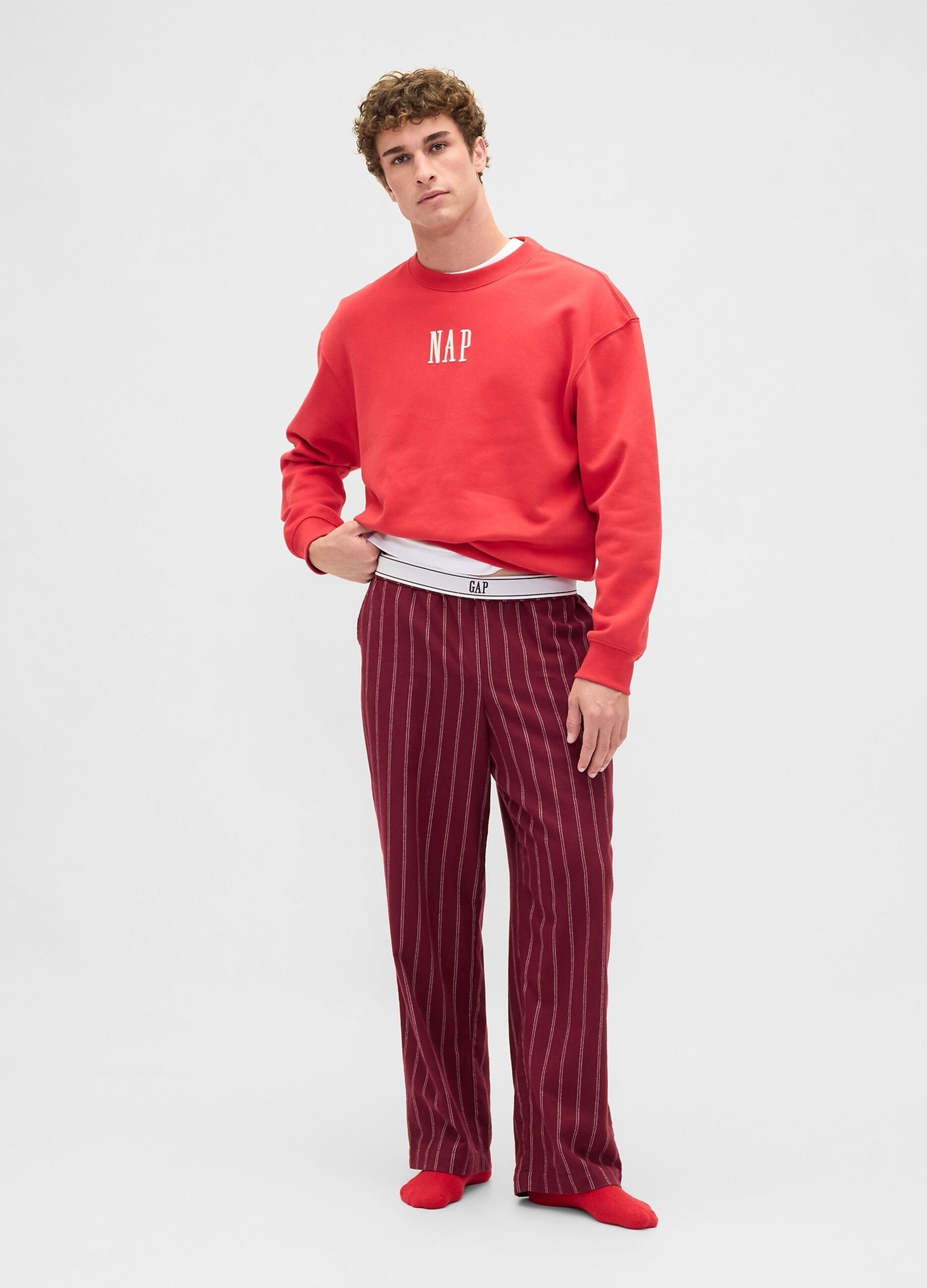 Red Cotton Pyjamas_3