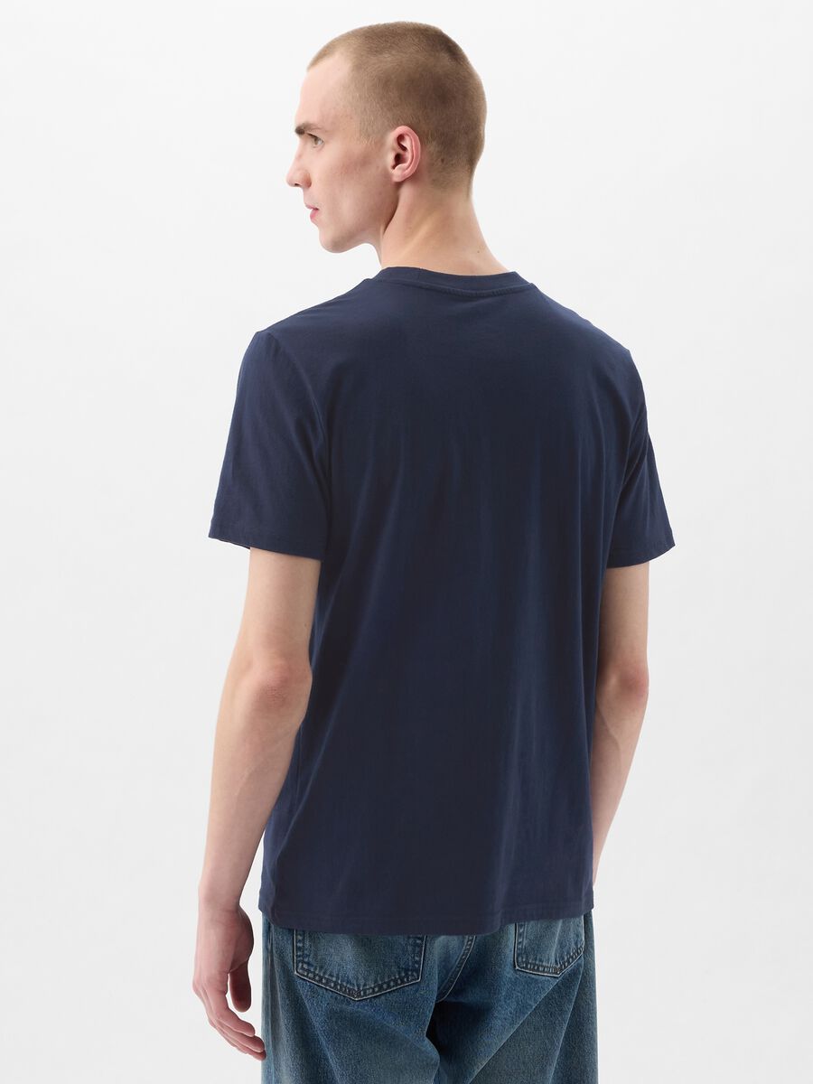T-shirt in cotone con tasca Uomo_2