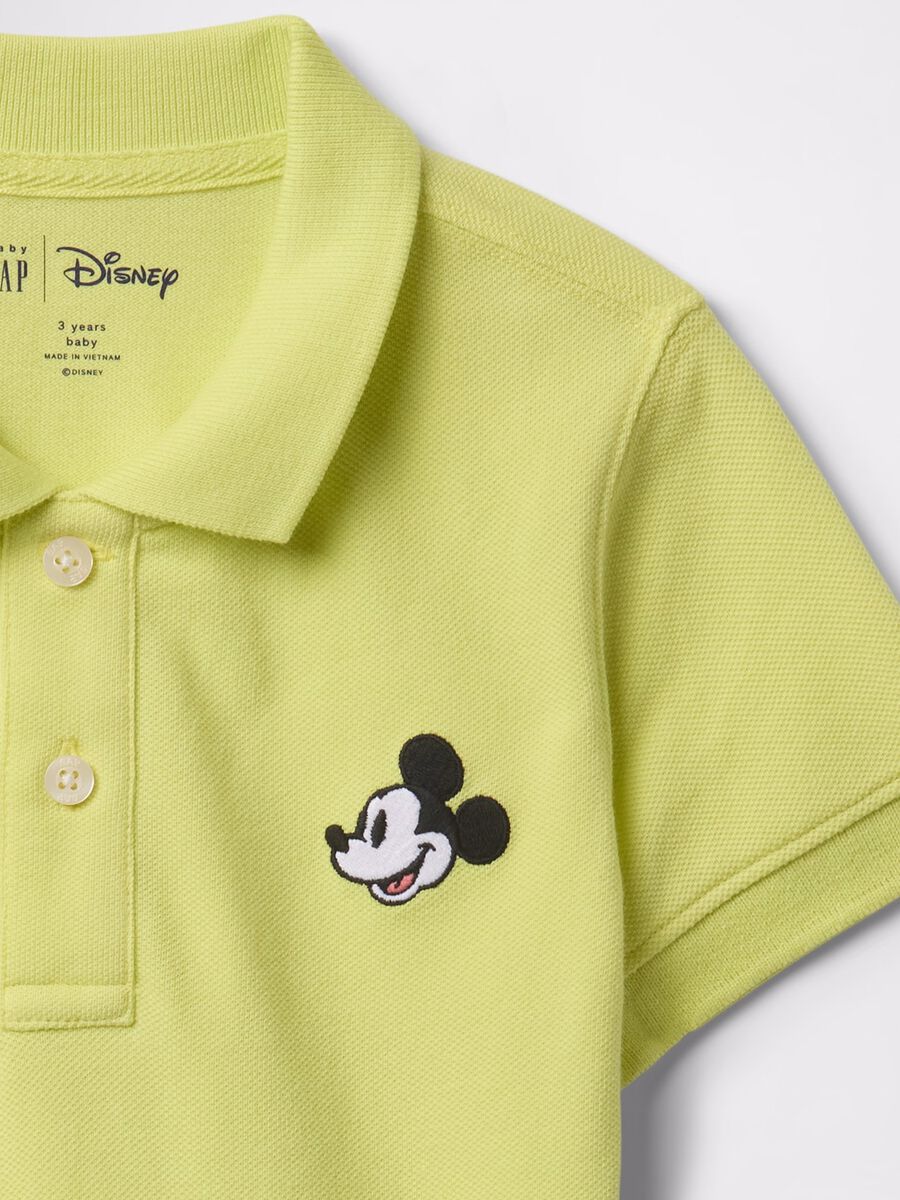 Polo in cotone con ricamo Topolino  Bimbo_2