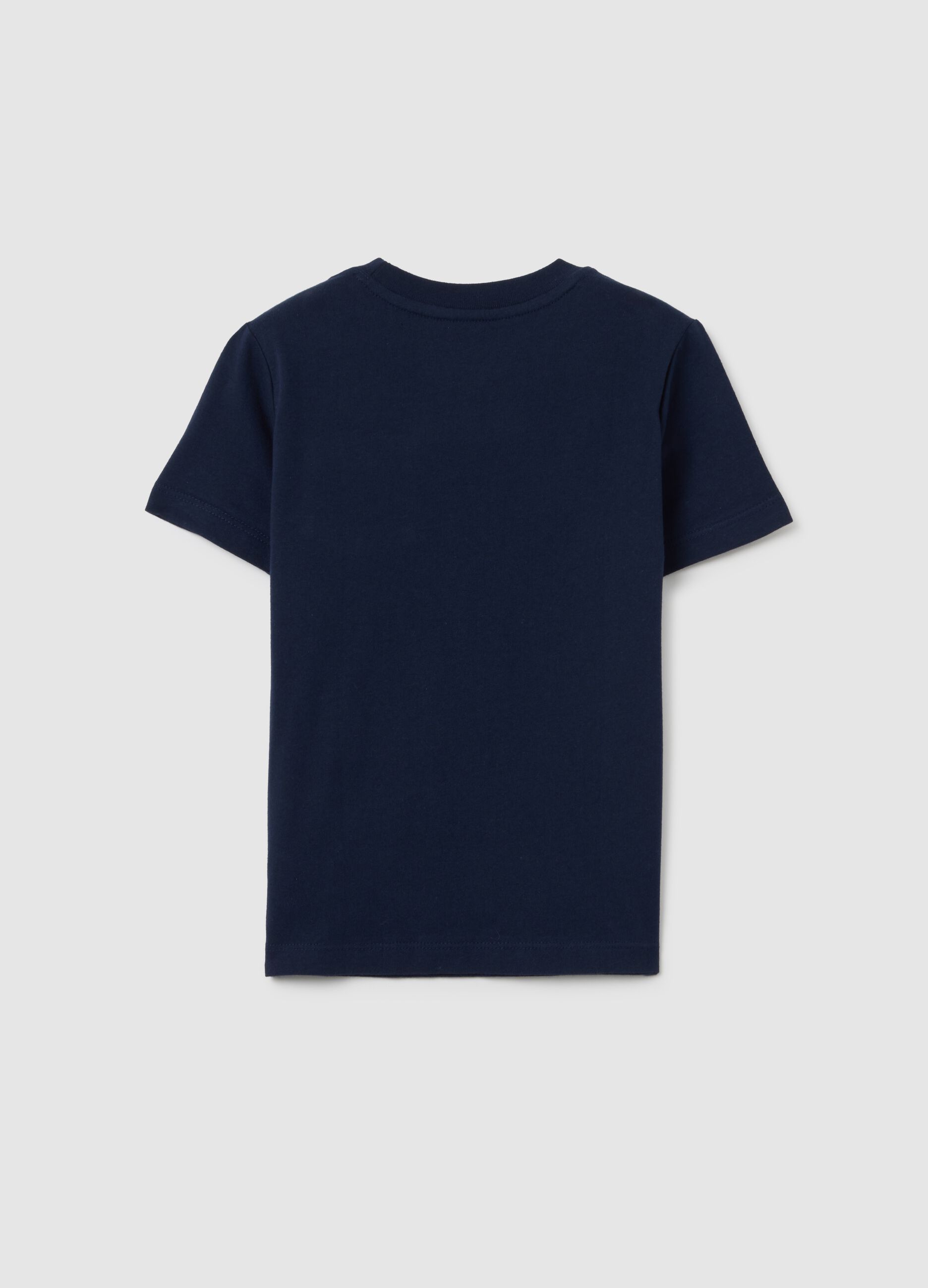 T-shirt in cotone con tasca_1
