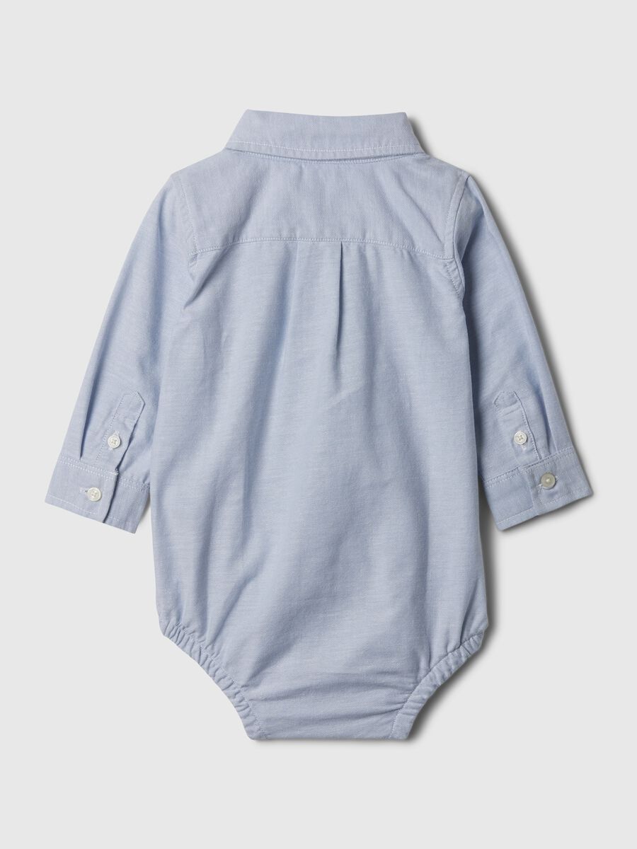 Body azzurro elasticizzato per neonato Neonato_1