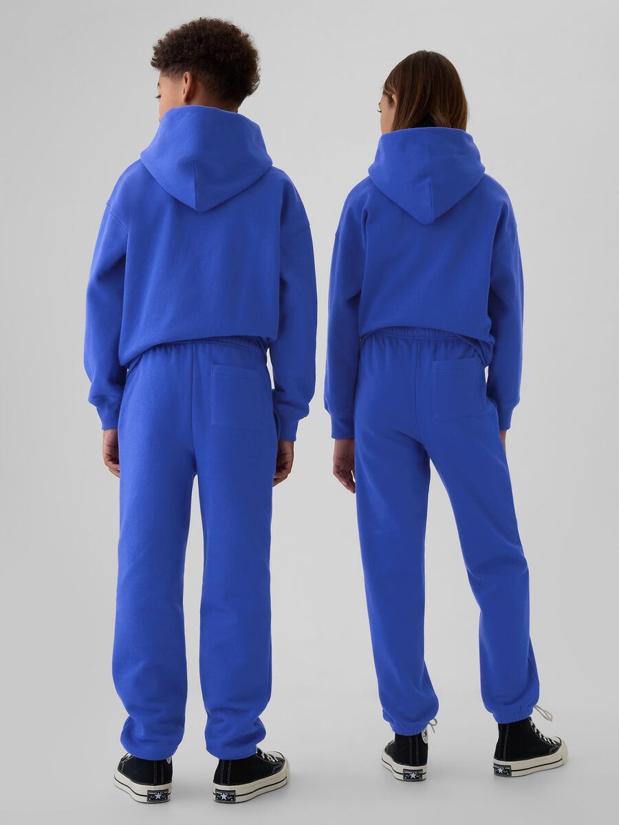 Joggers in felpa tinta unita Unisex_2