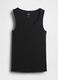Tank top in cotone elasticizzato con logo GAP_4