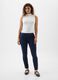 Cigarette trousers in stretch cotton_0