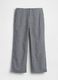 Pantaloni in misto lino a quadretti_5
