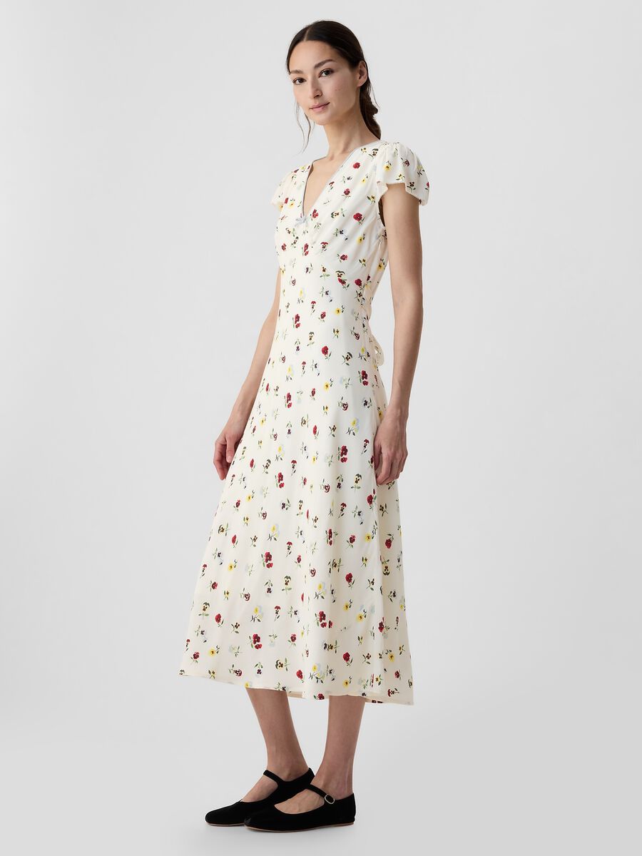 GAP x DÔEN Vestito midi floreale Donna_0