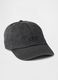 Cappello da baseball nero in cotone_0