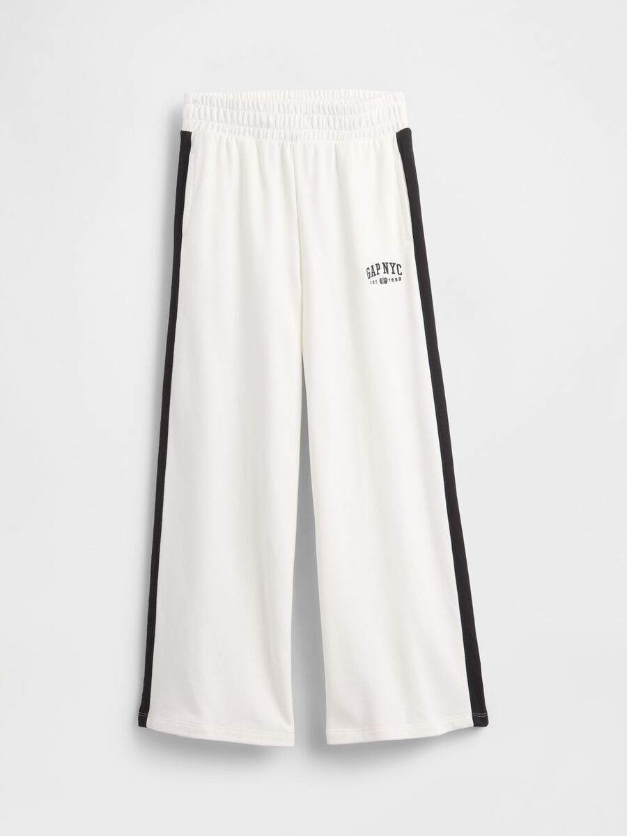Pantaloni bianchi per bambina in cotone Bambina_3