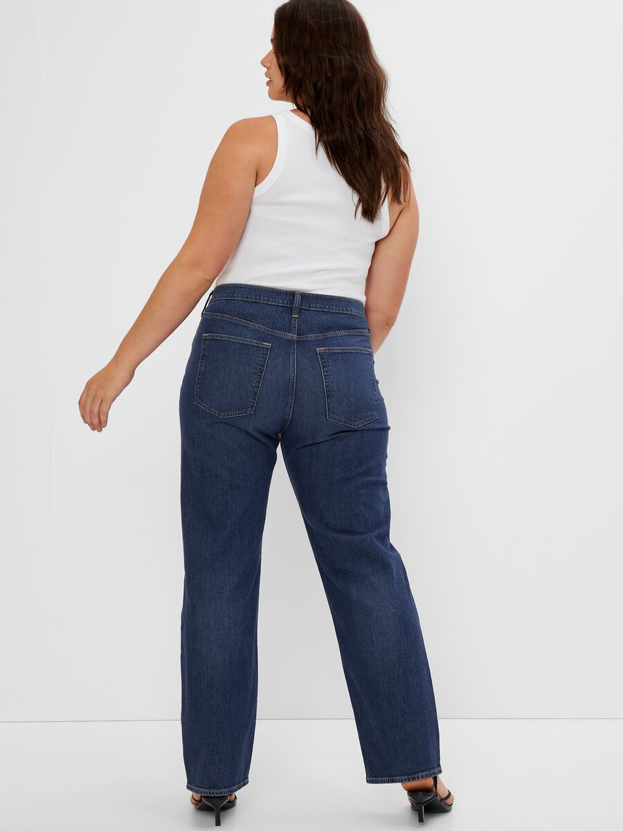 Loose-fit jeans with five pockets Woman_3