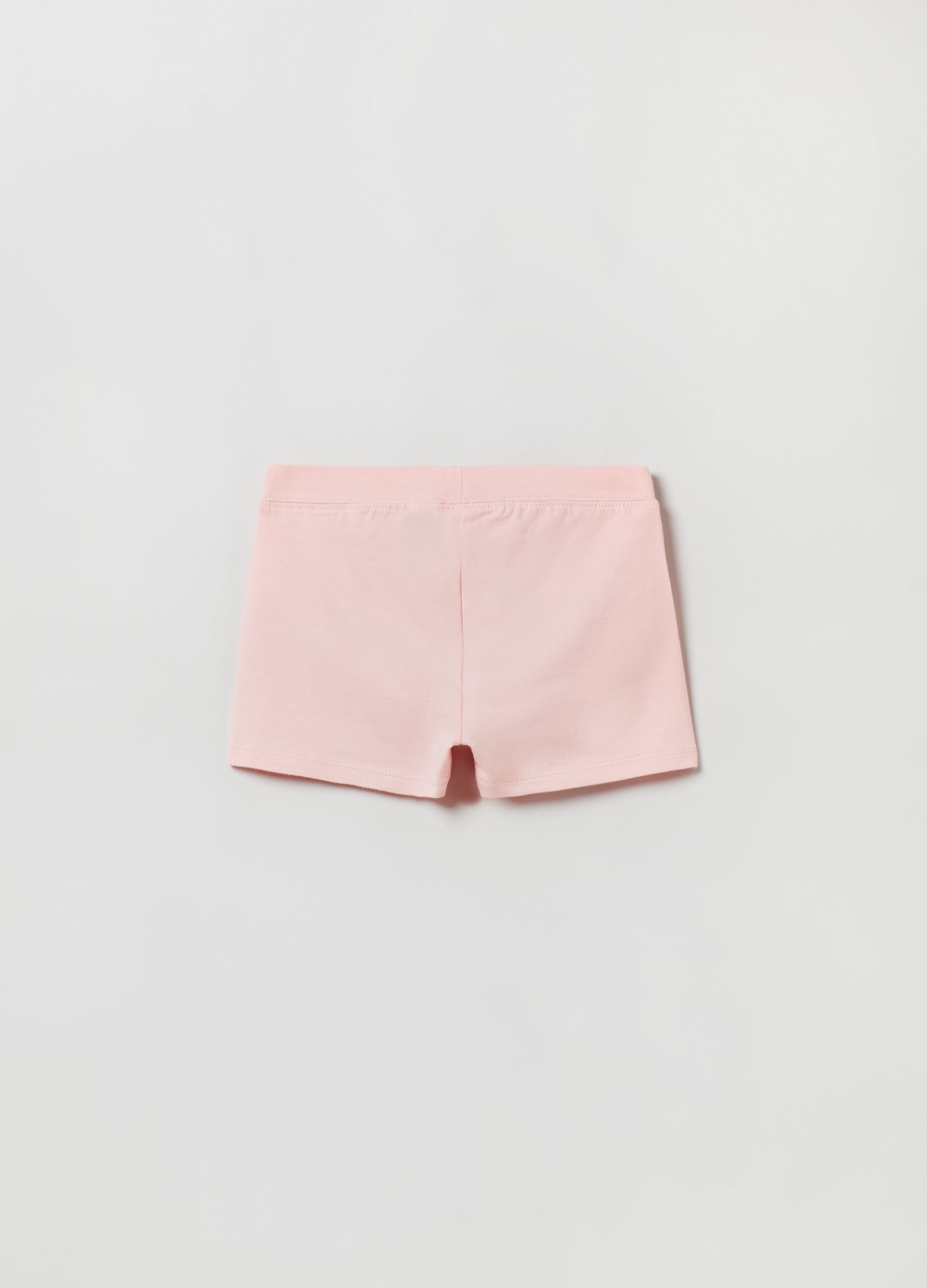 Solid colour shorts in organic cotton_1