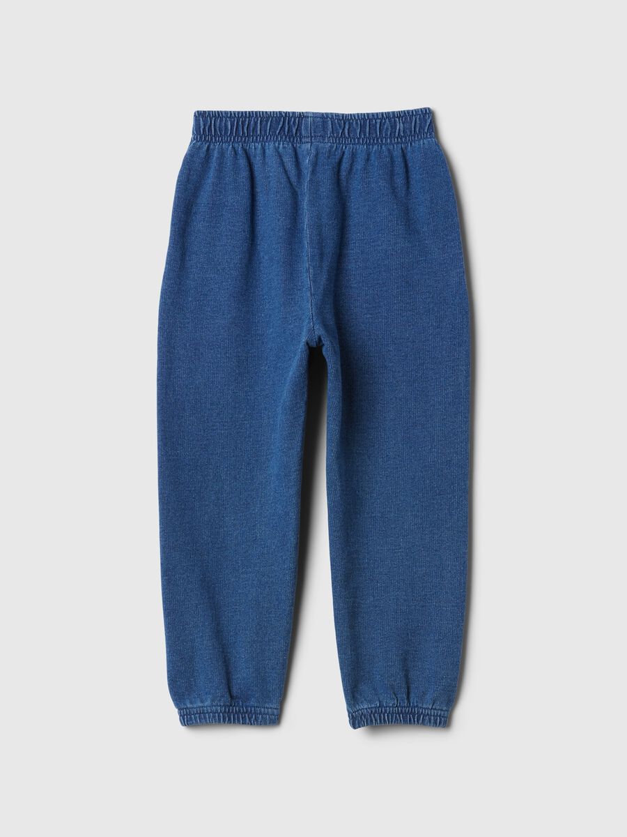 Pantaloni blu da bambino in cotone e poliestere Bambino_1