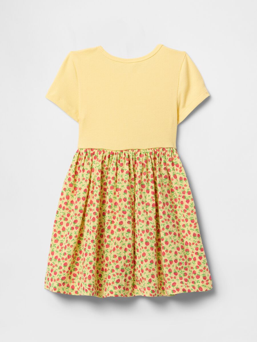 Yellow floral summer dress for girls Baby Girl_2
