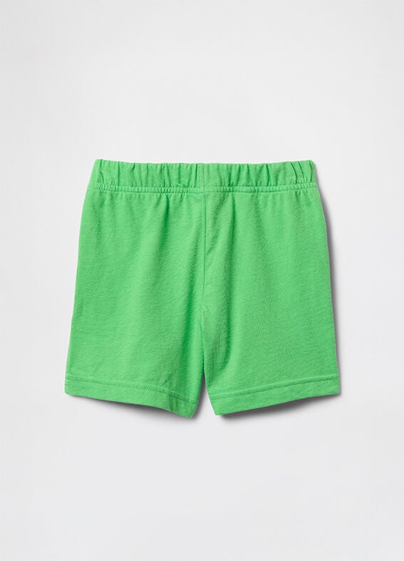 Shorts verde con coulisse_1