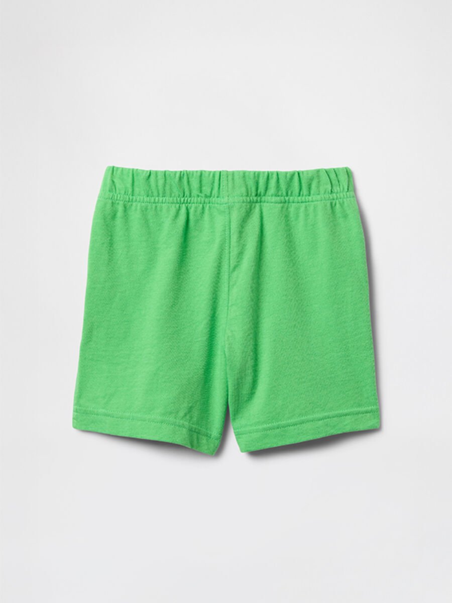 Shorts verde con coulisse Bimbo_1
