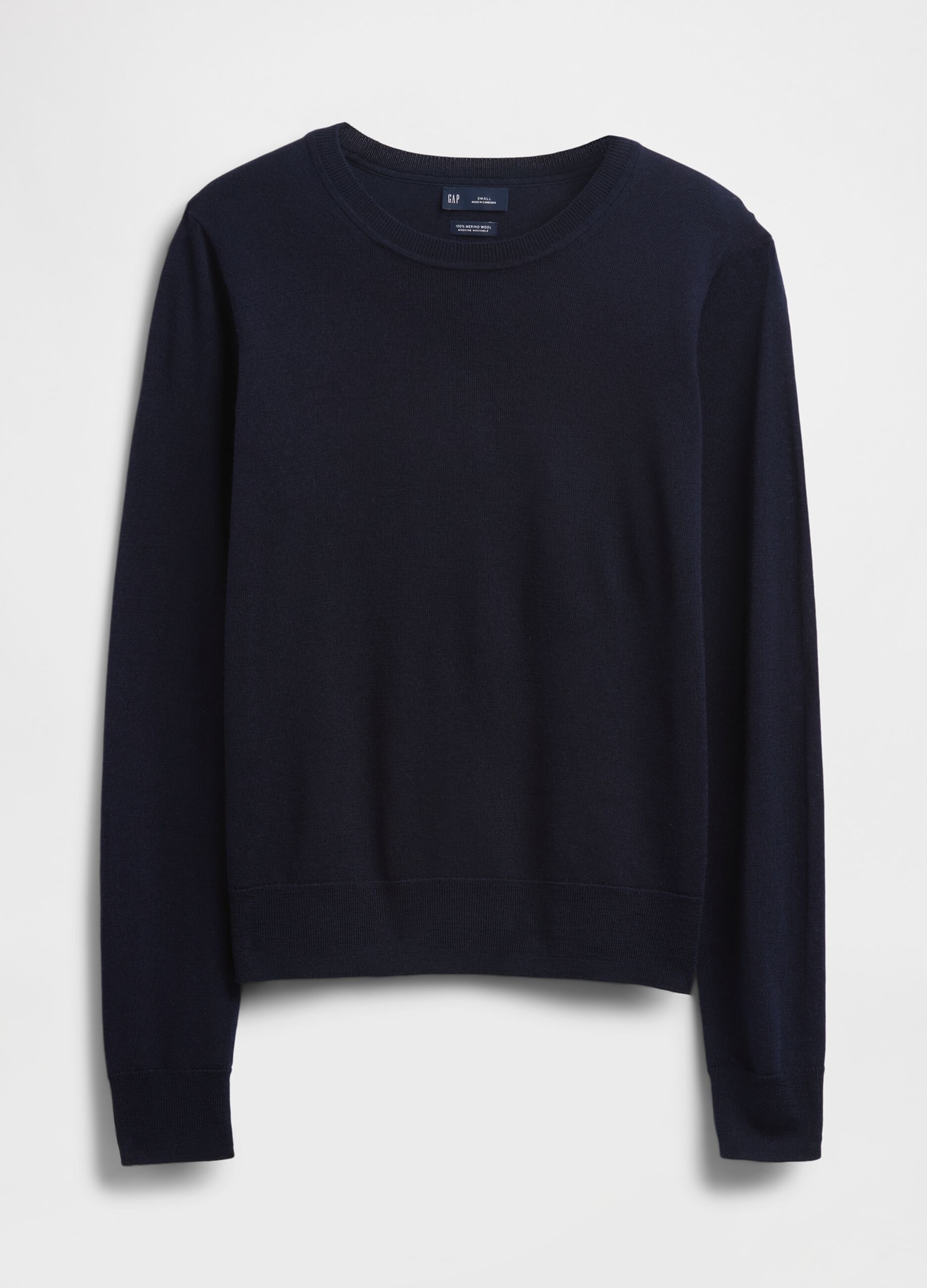 Maglione blu in lana_3