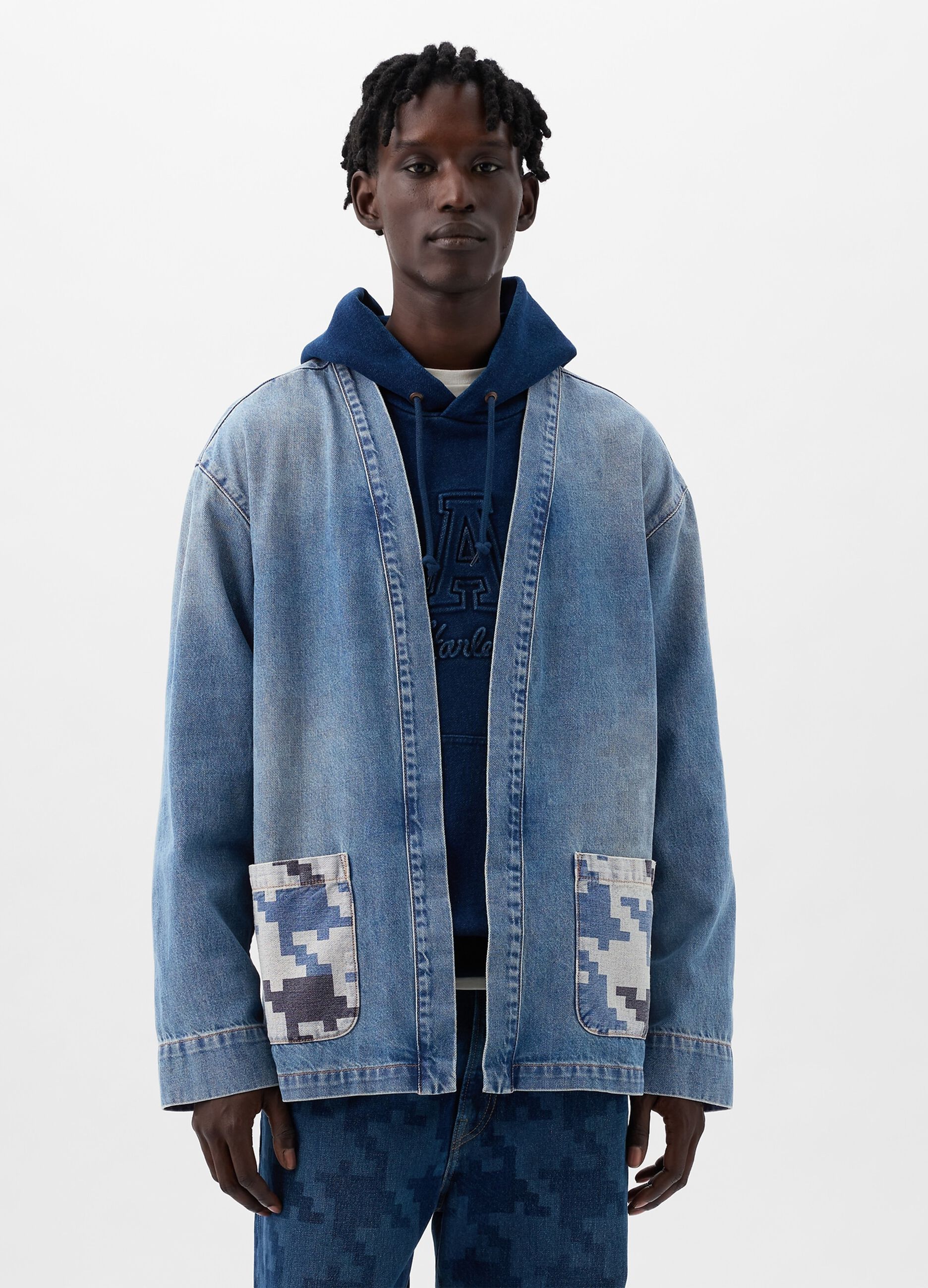 DAP x GAP Kimono in denim di cotone bio_2