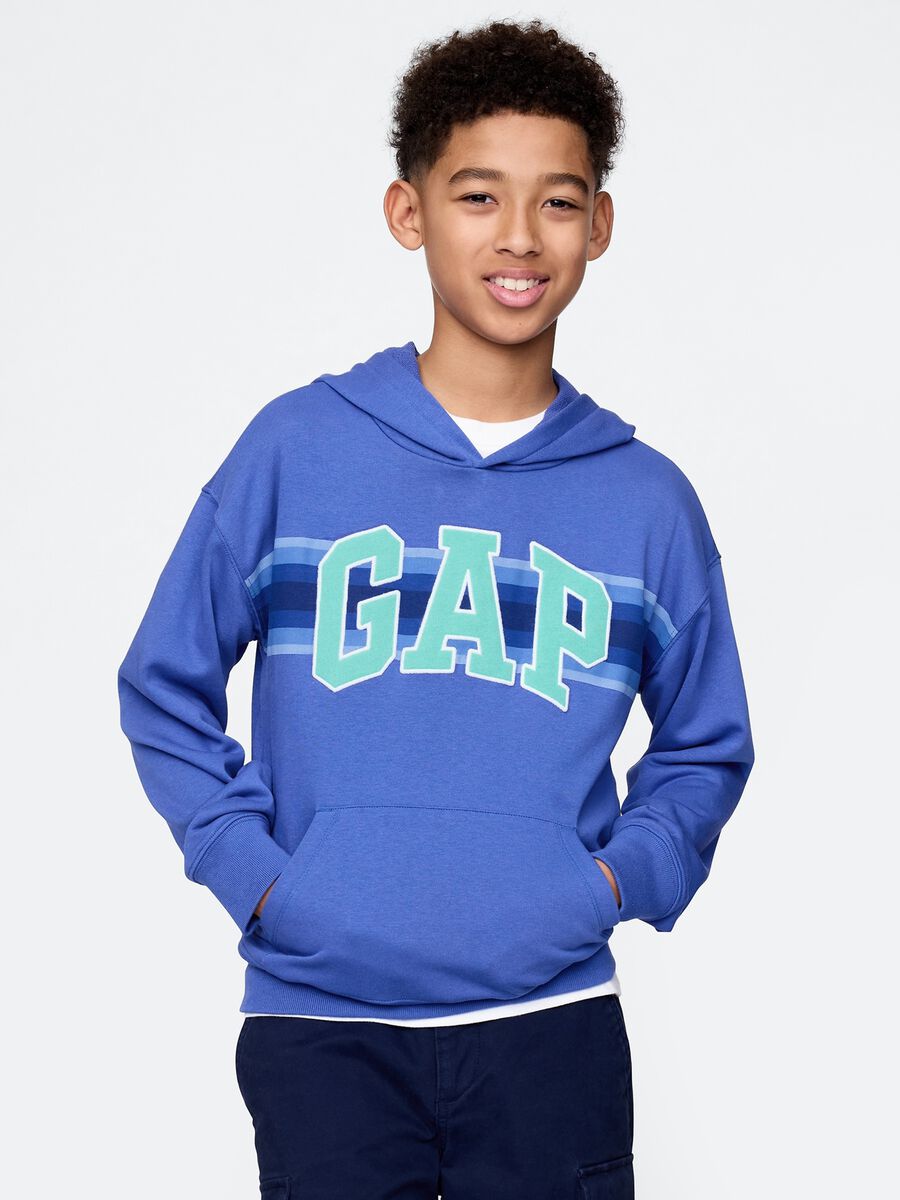 Blue Hoodie with GAP Logo Boy_0