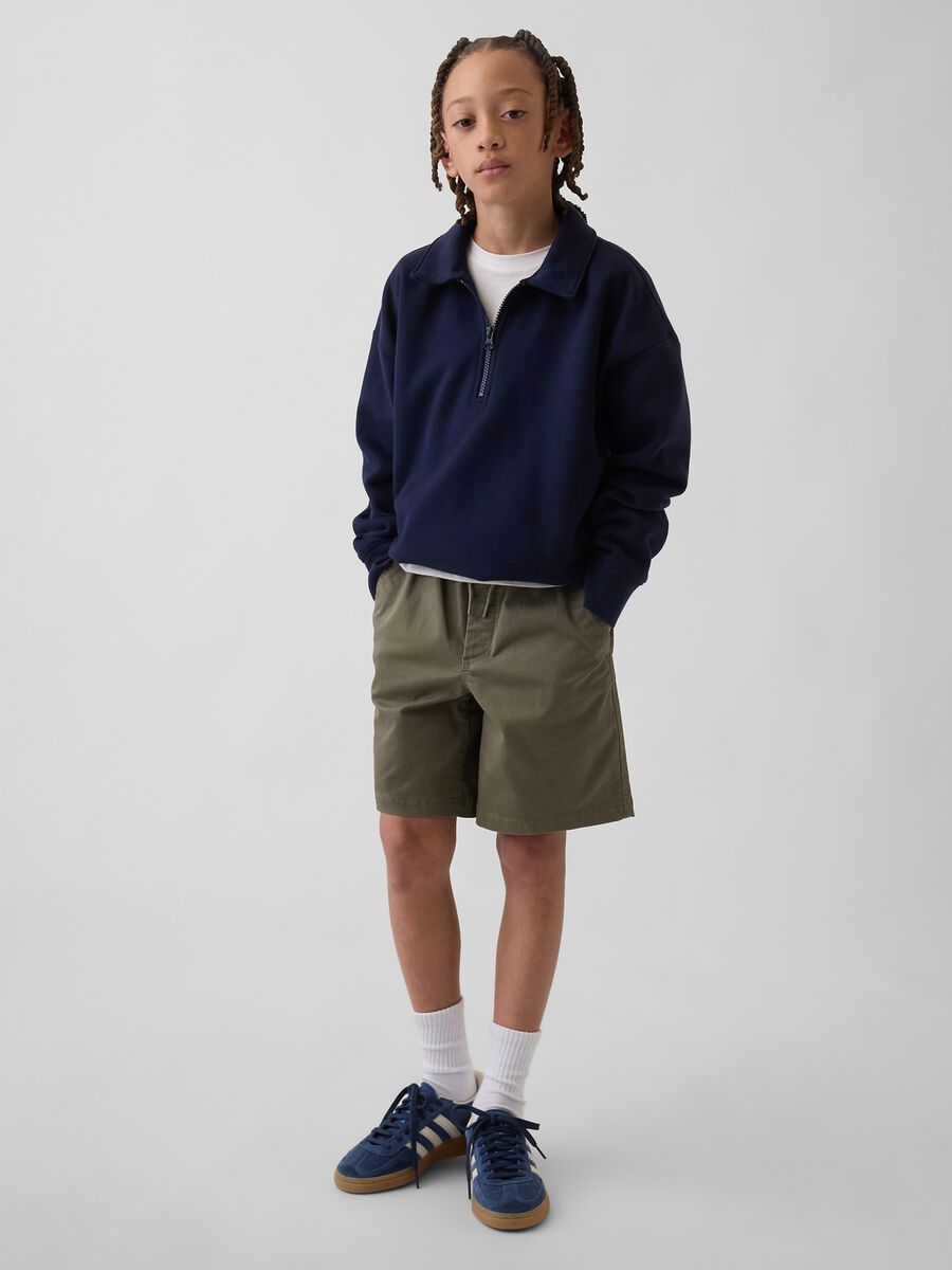 Shorts in cotone elasticizzato Bambino_0