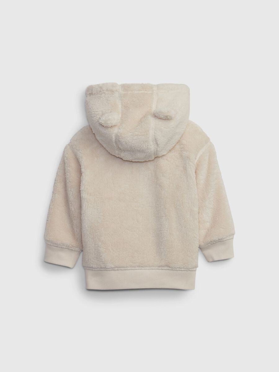 Full-zip sweatshirt with hood Newborn Boy_1