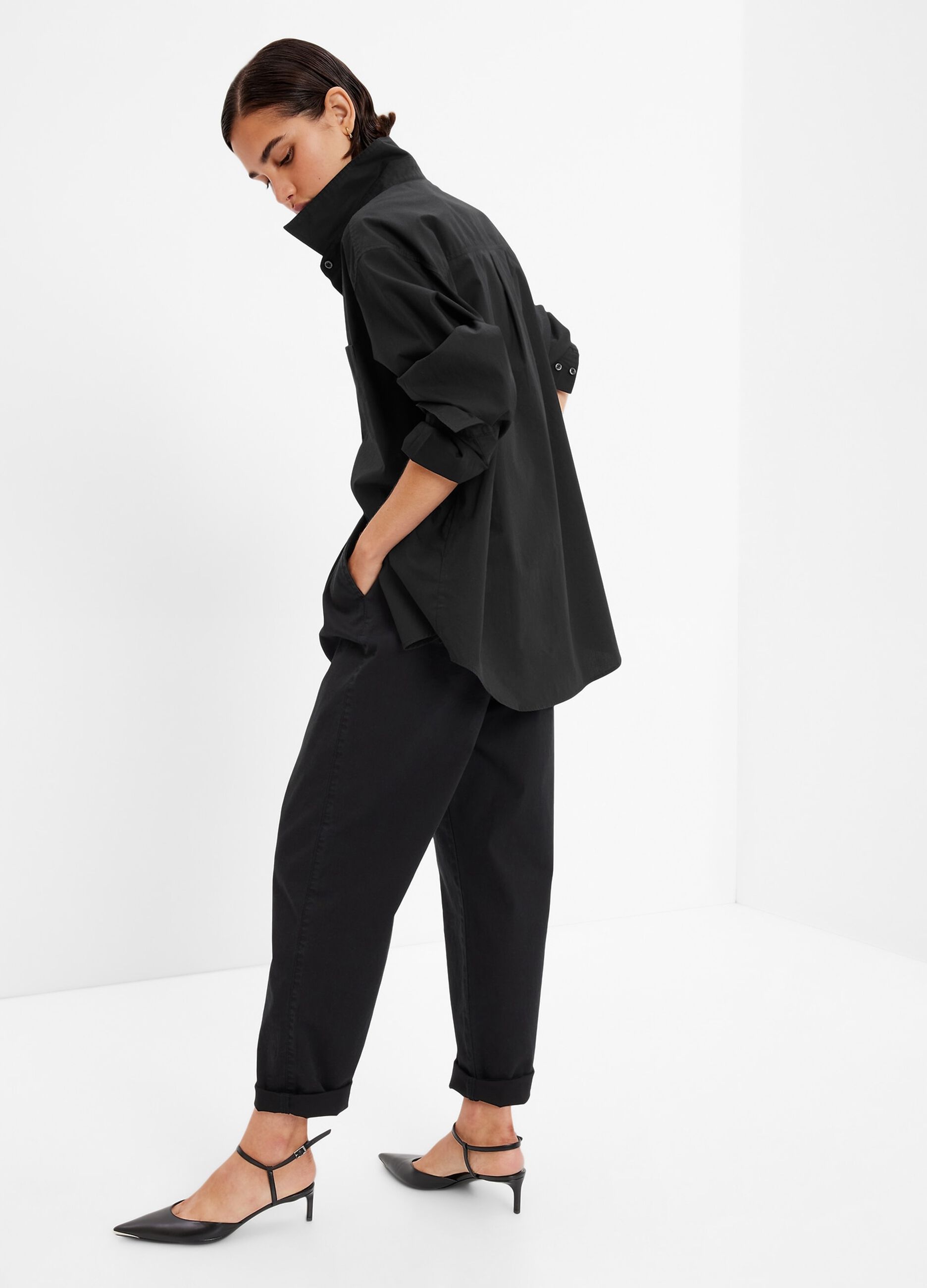 Cotton oversized shirt_1