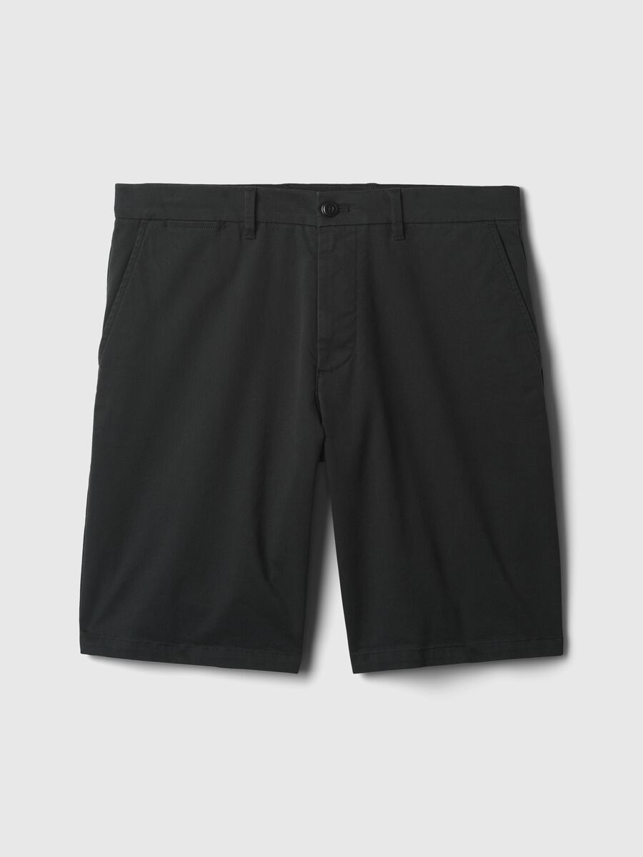 Bermuda relaxed fit in cotone stretch Uomo_3