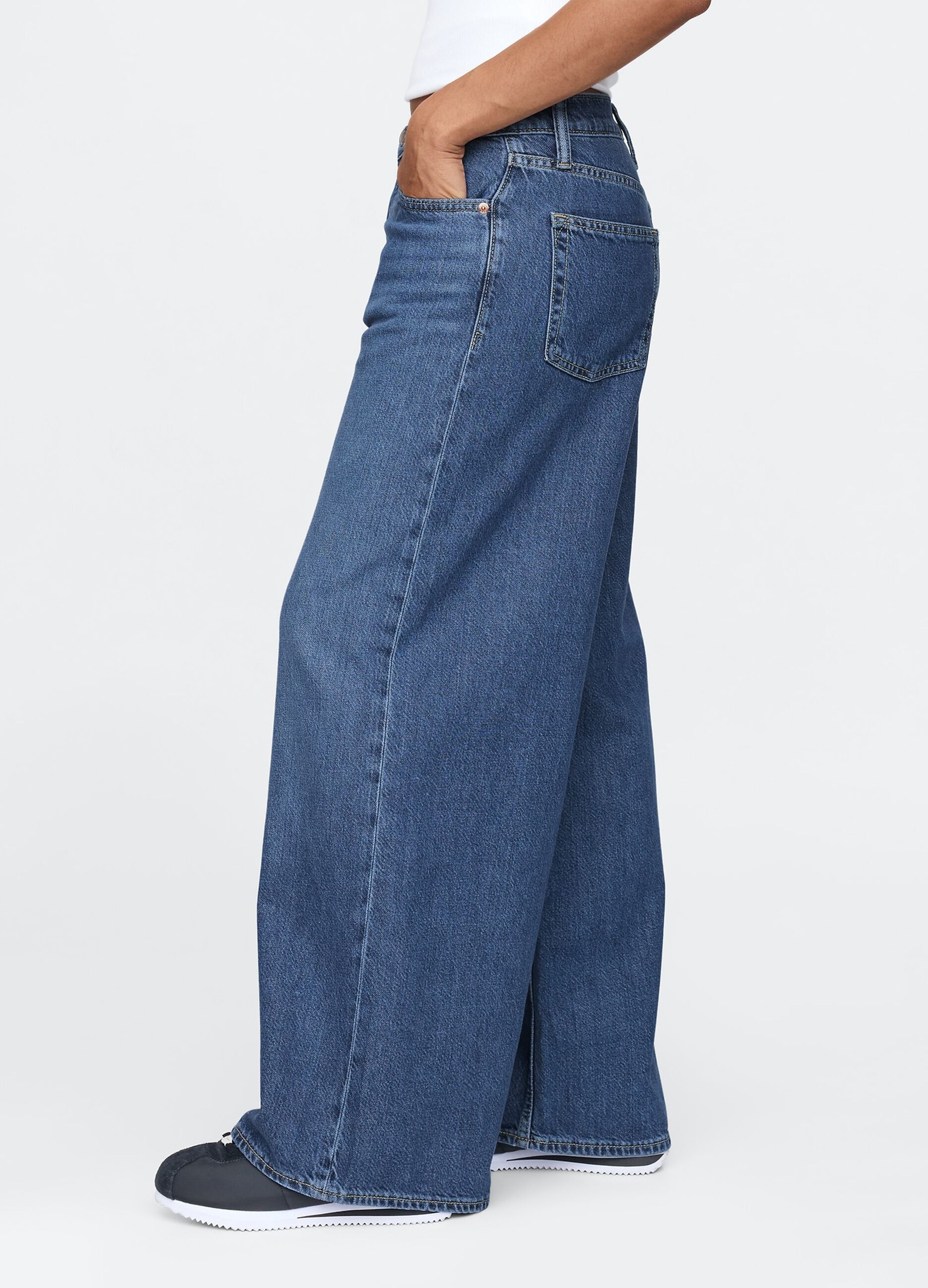 Jeans a gamba larga denim Gap_2