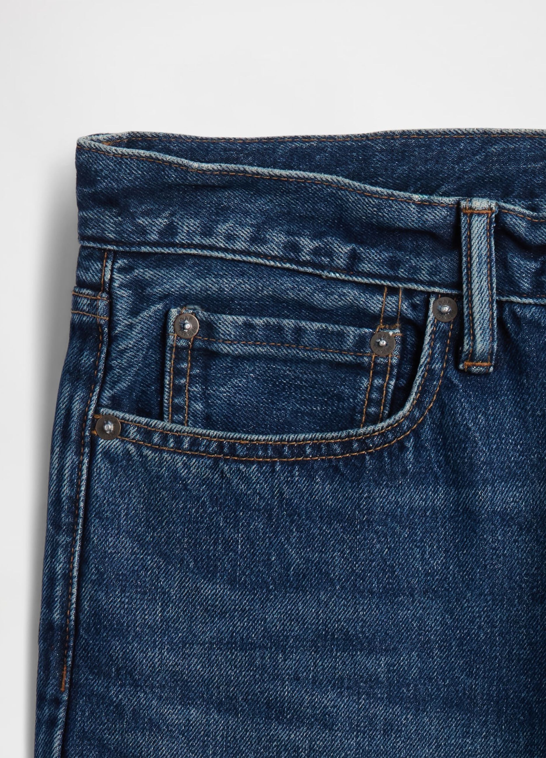 Pantaloni in denim blu regular