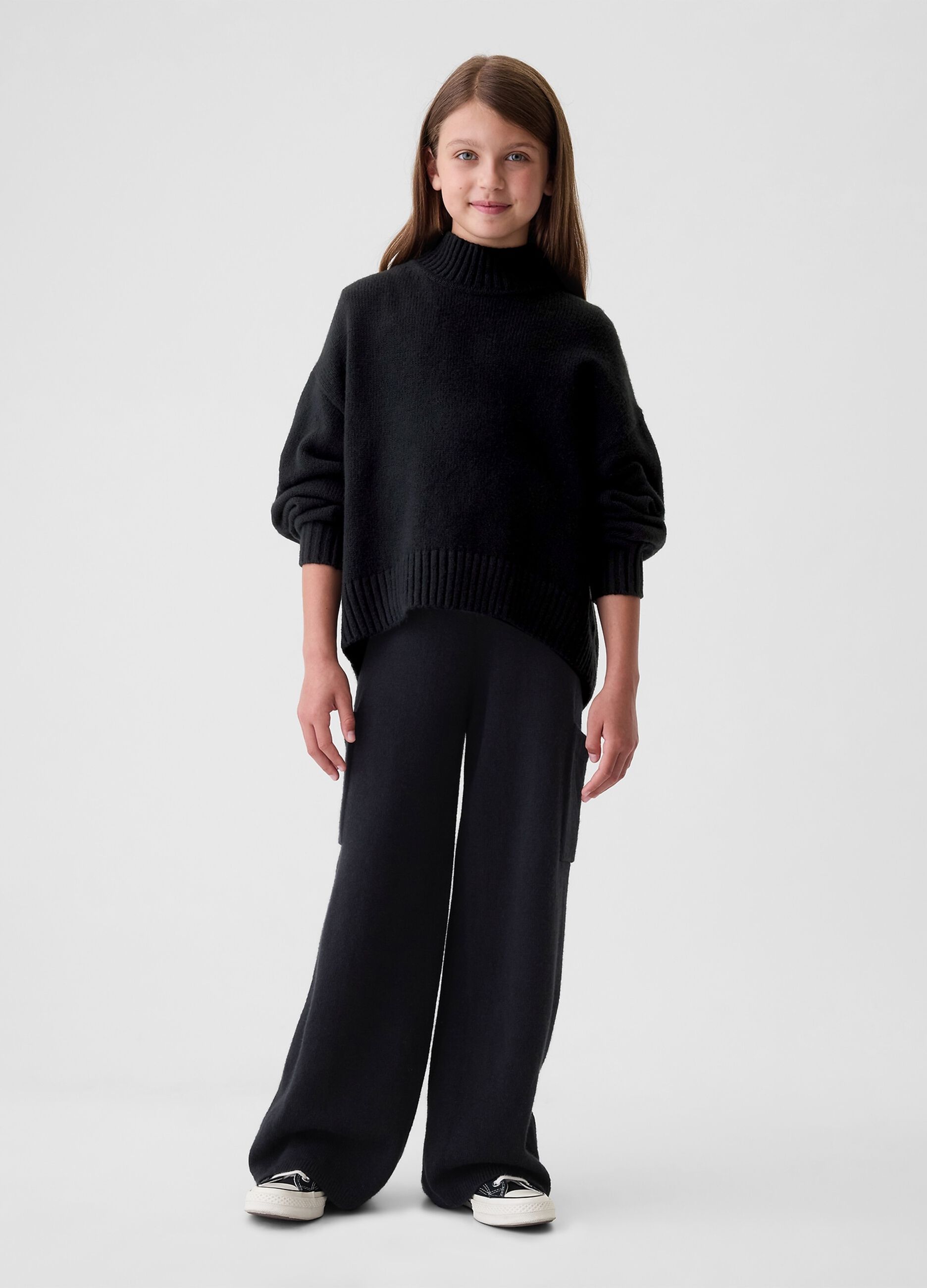 Pullover oversize mock neck_2