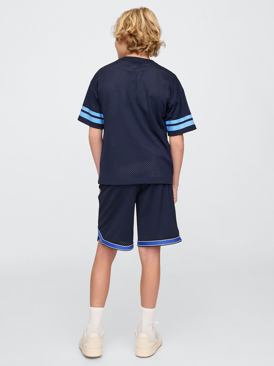 Shorts blu Gap Kids in tessuto knit Bambino_2