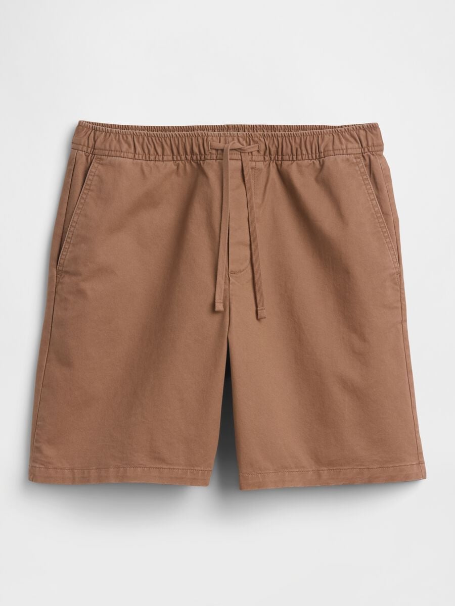 Stretch cotton shorts Man_5