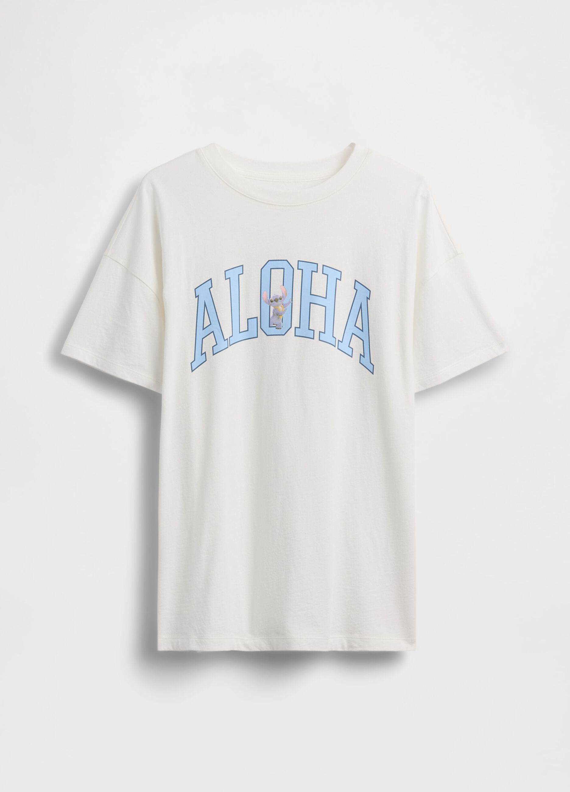 T-shirt Stitch Disney a maniche corte in puro cotone
