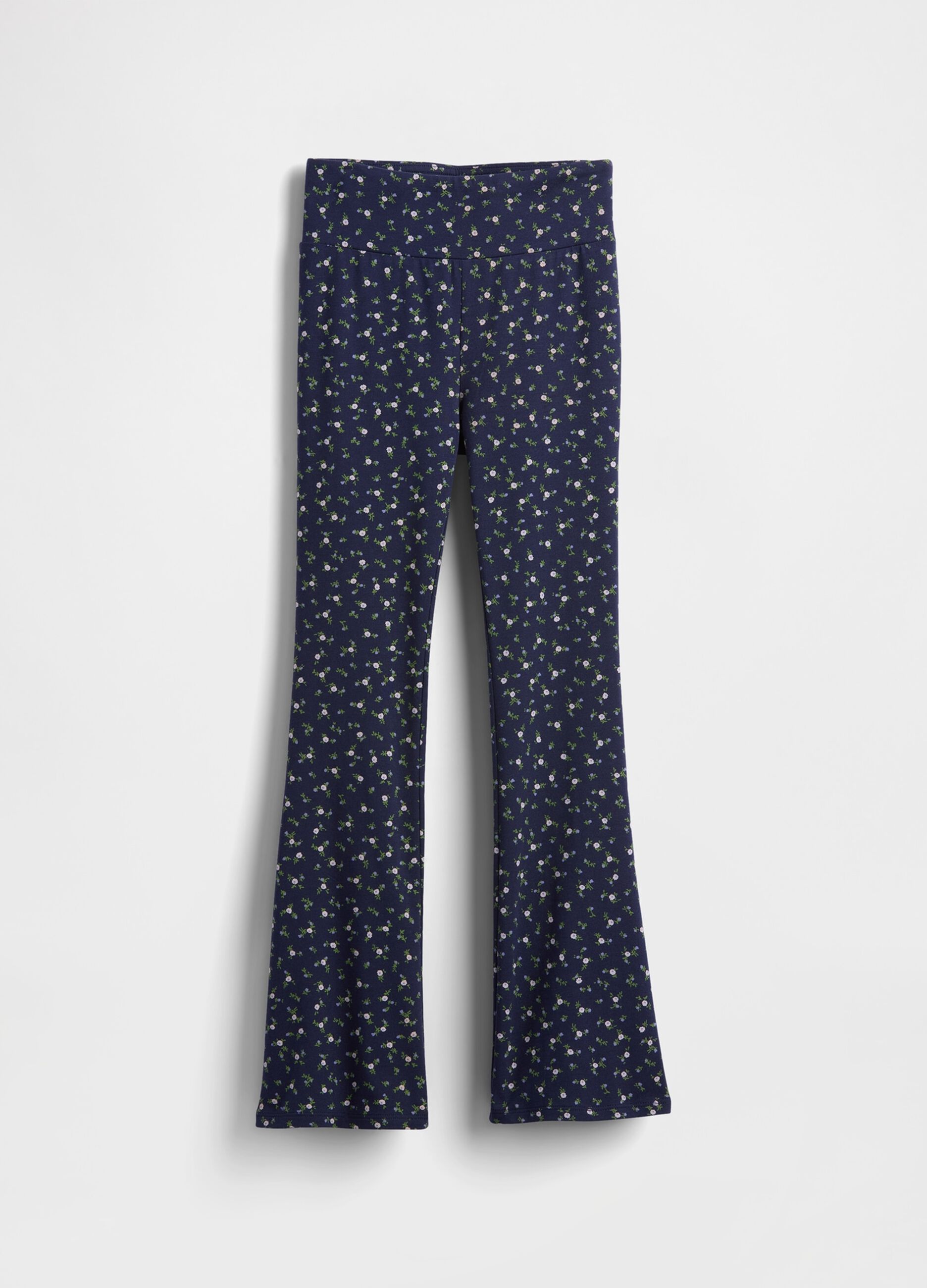 Leggings blu elasticizzati_3