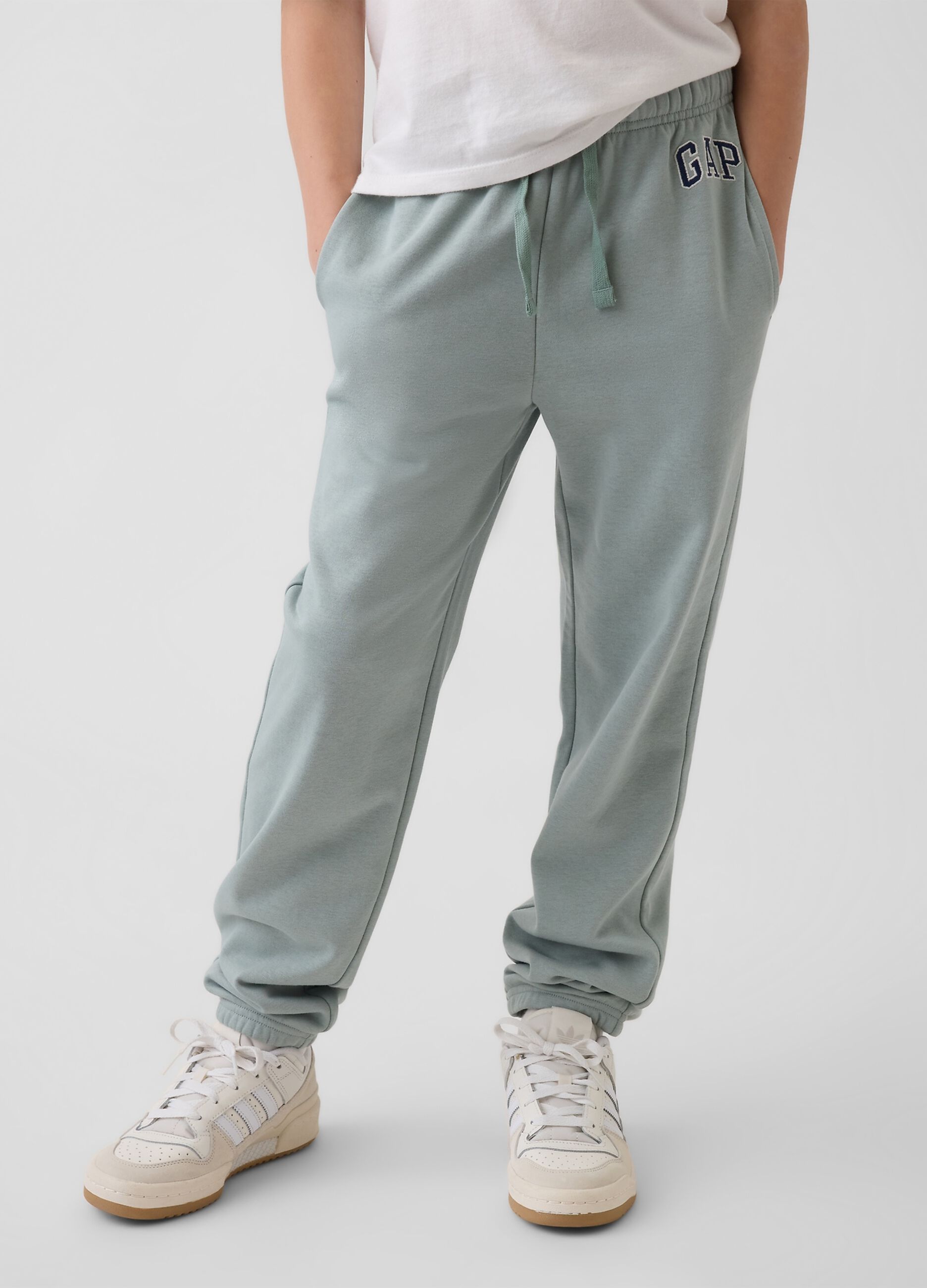 Joggers in misto cotone regular fit